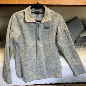 Grey Patagonia Quarterzip